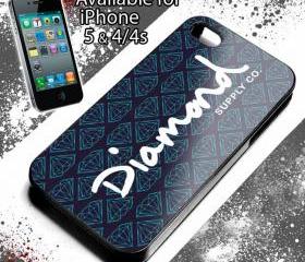 DIAMOND SUPPLY CO - iPhone 4 Case, iPhone 4s Case and iPhone 5 case Hard Plastic Case NRT